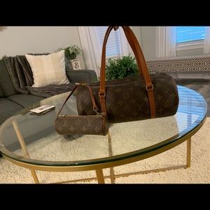 AUTHENTIC Papillon 30 Louis Vuitton set